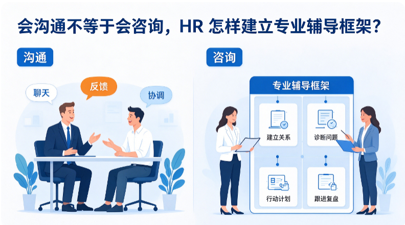 会沟通不等于会咨询，HR 怎样建立专业辅导框架？(图1)
