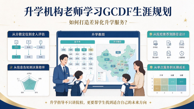 升学机构老师学习 GCDF 生涯规划,如何打造差异化升学服务?(图1) 升学机构老师学习 GCDF 生涯规划,如何打造差异化升学服务?(图1)
